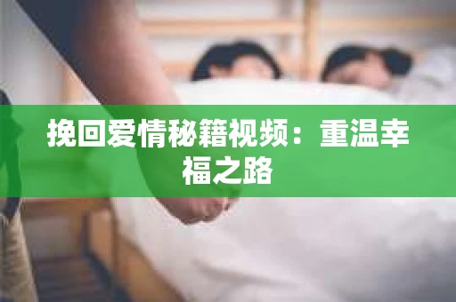 挽回爱情秘籍视频：重温幸福之路