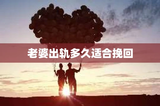 老婆出轨多久适合挽回