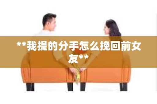 **我提的分手怎么挽回前女友**