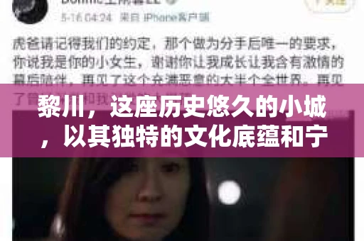 黎川，这座历史悠久的小城，以其独特的文化底蕴和宁静的生活节奏吸引着无数游客。然而，在这样一个看似平静的城市里，你是否会好奇，有没有私家侦探机构的存在呢？今天，就让我带你一探究竟。