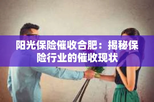 阳光保险催收合肥：揭秘保险行业的催收现状