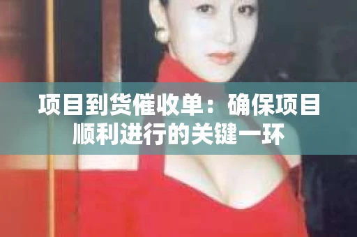项目到货催收单：确保项目顺利进行的关键一环