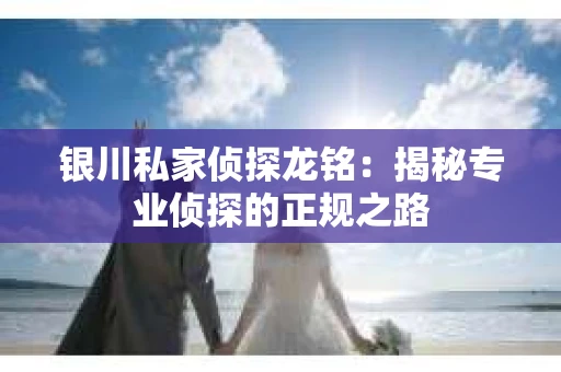 银川私家侦探龙铭：揭秘专业侦探的正规之路