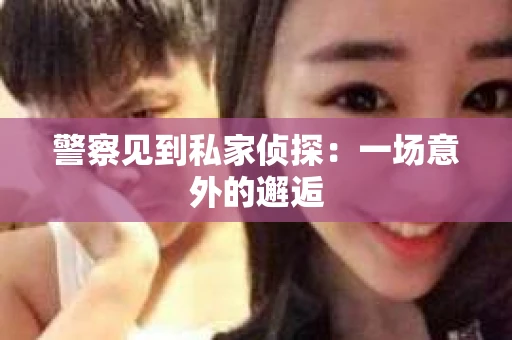 警察见到私家侦探：一场意外的邂逅