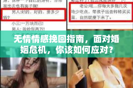 无情情感挽回指南，面对婚姻危机，你该如何应对？