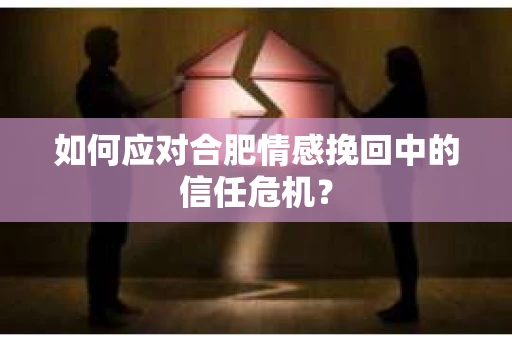 如何应对合肥情感挽回中的信任危机？