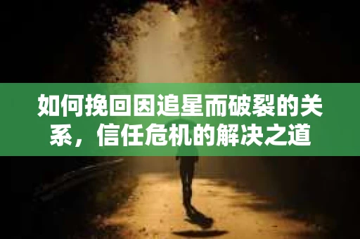 如何挽回因追星而破裂的关系，信任危机的解决之道